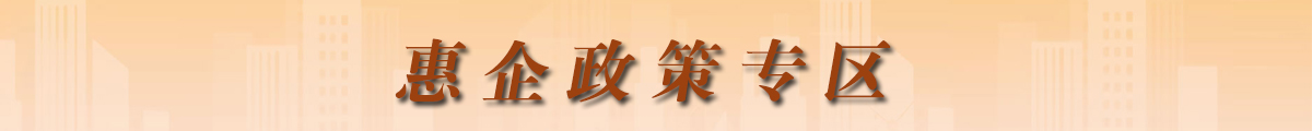惠企政策专区
