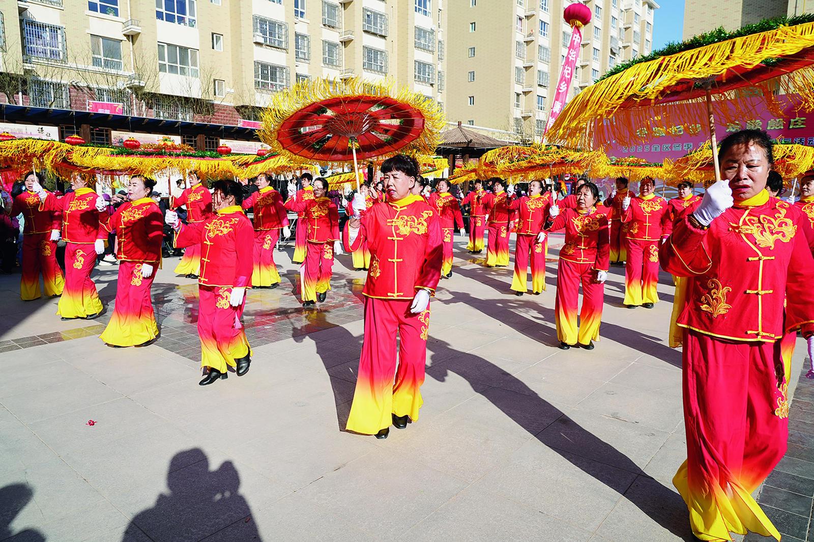 全区冬季“村晚”示范展示活动在中宁举行