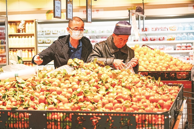 藏在 “菜篮子” 里的新春暖意​